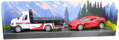 Auto odtahová služba zpětný chod City Collection set s autíčkem 4 druhy kov