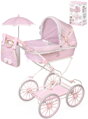 DECUEVAS Kočárek Sophie 2025 skládací s taškou pro panenku miminko
