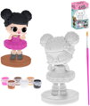 L.O.L. Surprise! Malování na figurku kreativní set s barvičkami 2 druhy porcelán