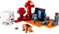 LEGO MINECRAFT Přepadení v portálu do Netheru 21255 STAVEBNICE