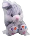 PLYŠ Králík baby sedící 25cm šedý *PLYŠOVÉ HRAČKY*