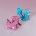 ZAPF BABY BORN Boty třpytivé set 1 pár pro panenku miminko 2 barvy
