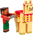 MINECRAFT Zvířátko natahovací set s postavičkou na klíček 4 druhy