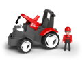 EFKO Igráček ECO MultiGO Červený traktor Zetor s radlicí, figurka Igráček