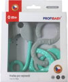 PROFIBABY Baby chrastítko špendlík + osmička v krabici pro miminko plast
