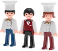 EFKO IGRÁČEK TRIO Vaříme set 3 figurky kloubové s doplňky