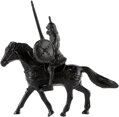 Rytíři plastové figurky 5-7cm s koňmi herní set 52ks v sáčku
