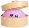 Knedlíček Kawai Squishy Dumpling mačkací antistresový knedlík v košíku