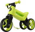 Odrážedlo Funny Wheels Rider SuperSport 2v1 odstrkovadlo s popruhem Zelené