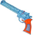 Pistolka dětská vodní barevná stříkací 28cm western transparentní 2 barvy