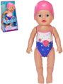 ZAPF BABY BORN Panenka miminko plaváček Lizzie natahovací plave ve vodě