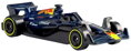 MATTEL HOT WHEELS Auto kovový angličák 1:64 Formule 1 set 5ks