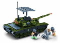 SLUBAN ARMY Bitevní tank IFR T90AS 326 dílků + 3 figurky STAVEBNICE