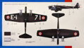 SMĚR Model letadlo Amiot 143  1:72 (stavebnice letadla)