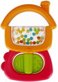 BAM BAM Baby chrastítko veselé set 3ks klipem pro miminko plast na kartě