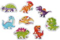 PUZZLIKA Baby puzzle skládačka Dinosauři 8x 2 dílky pro miminko