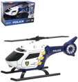 Vrtulník policejní 17cm helikoptera Policie na baterie Světlo Zvuk