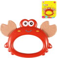 Chrastítko baby kousátko zvířátko krab pro miminko