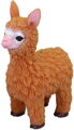 Zvířátko soft lama 9cm strečové natahovací gumové 2 barvy