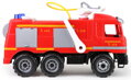 LENA GIGA TRUCKS Auto Mercedes hasiči s vodním dělem stříká vodu