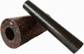 ACRA Masážní válec roller 2v1 červenočerný 33cm set 2ks