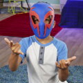 HASBRO Maska základní plastová Spiderman na gumičku 3 druhy