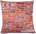 MORAVSKÁ ÚSTŘEDNA Polštář Pat a Mat Mistr kutil 30x30cm PLYŠ