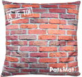 MORAVSKÁ ÚSTŘEDNA Polštář Pat a Mat Zeď 30x30cm PLYŠ