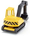 SIKU Bagr pracovní stroj kovový model s plastovými díly 0801