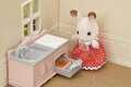 Sylvanian Families Domeček herní set s nábytkem a figurkou králíka plast