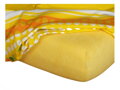 Dadka Froté prostěradlo tmavě žlutá 60x120x10 cm