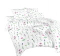 Dadka Povlečení bavlna Herbal starorůžový 200x200, 2x70x90 cm