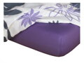 Dadka Jersey prostěradlo purpur 120x220x20 cm