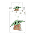 Jerry Fabrics Povlečení bavlna Star Wars Baby Yoda 140x200, 70x90 cm
