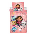Jerry Fabrics Povlečení Gabbys Dollhouse 02 140x200, 70x90 cm