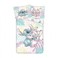 Jerry Fabrics Povlečení Lilo a Stitch Leaves 140x200, 70x90 cm