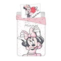 Jerry Fabrics Povlečení Minnie White 140x200, 70x90 cm