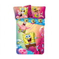 Jerry Fabrics Povlečení Sponge Bob blue 140x200, 70x90 cm