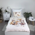 Jerry Fabrics Povlečení do postýlky Zvířátka Woodland baby 100x135, 40x60 cm