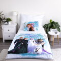 Jerry Fabrics Disney povlečení do postýlky Frozen Blue 03 baby 100x135, 40x60 cm