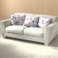 Dadka Povlečení bavlna Bloom elegance pudrová 200x200, 2x70x90 cm