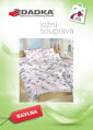 Dadka Povlečení bavlna Bloom elegance pudrová 240x200, 2x70x90 cm