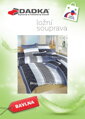 Dadka Povlečení bavlna Bruno modrý 240x220, 2x70x90 cm