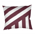 Dadka Povlak na polštář bavlna Zebra bordó 50x70 cm