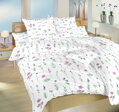 Dadka Povlečení bavlna Herbal starorůžový 200x220, 2x70x90 cm