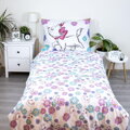 Jerry Fabrics Povlečení Marie Cat Floral 140x200, 70x90 cm