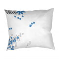 Dadka Povlak na polštář krep Agáta denim na bílém 40x40 cm