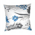 Dadka Povlečení krep Agáta denim na bílém 200x220, 2x70x90 cm