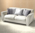 Dadka Povlečení krep Sahara šedá 240x220, 2x70x90 cm