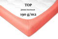 Dadka Jersey prostěradlo losos 80x200x20 cm